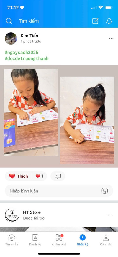 Ngày hội đọc sách lan tỏa yêu thương tại Trường  Mầm non Tuổi Xanh: "Cha mẹ cùng con nuôi dưỡng tâm hồn trẻ thơ"