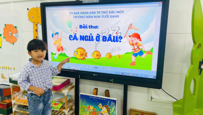 Cùng bé khám phá thế giới diệu kì qua các bài thơ