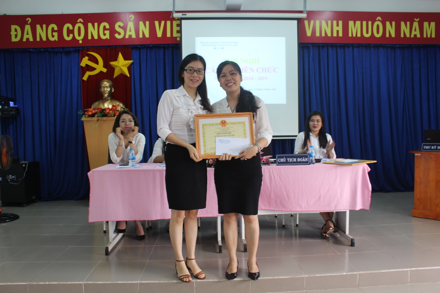 Đại hội Cán bộ Công chức Viên chức năm học 2018-2019