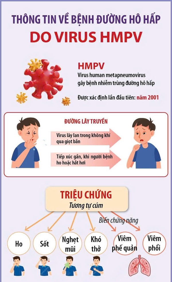 Những điều cần biết về virus gây viêm phổi (VIRUS HMPV)