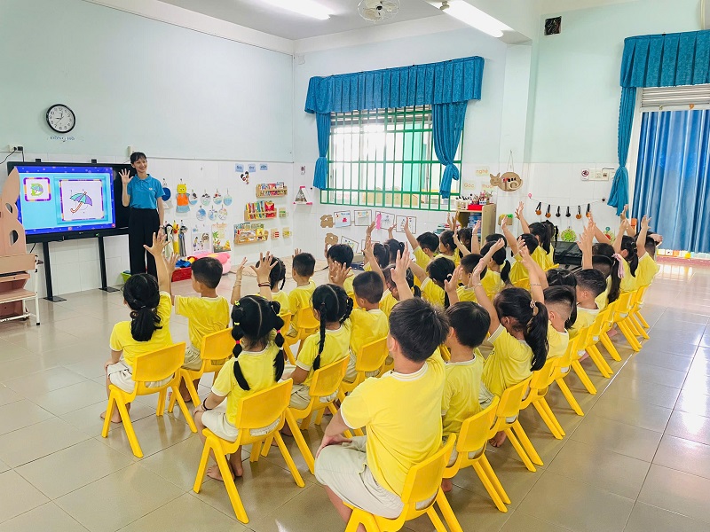 Công nghệ thông tin ở trường mầm non